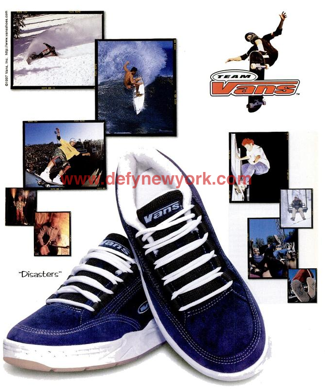vans sneakers 1997