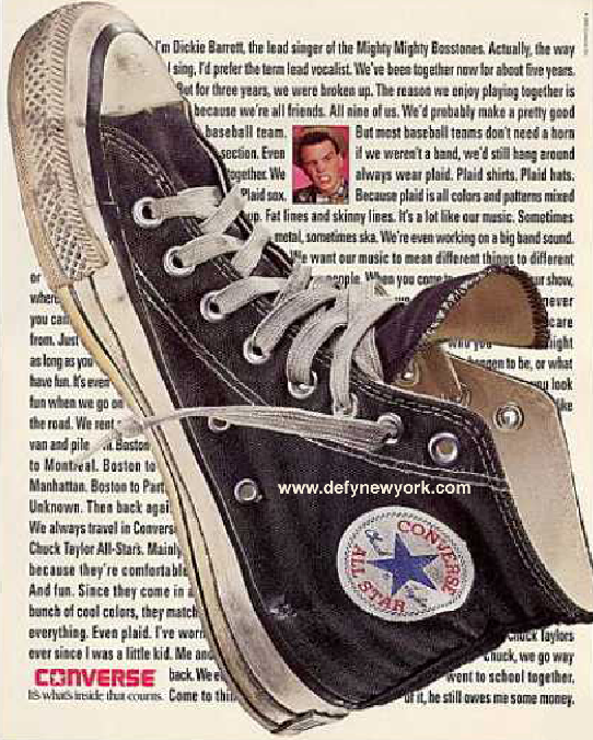 Converse All Star Mighty Mighty Bosstones 1991 Made In The .