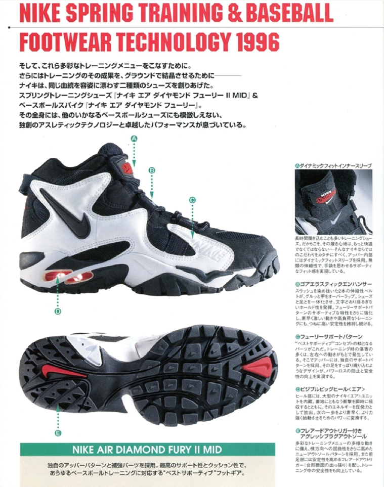 Popular preferir Abastecer Nike Air Diamond Fury II 1996