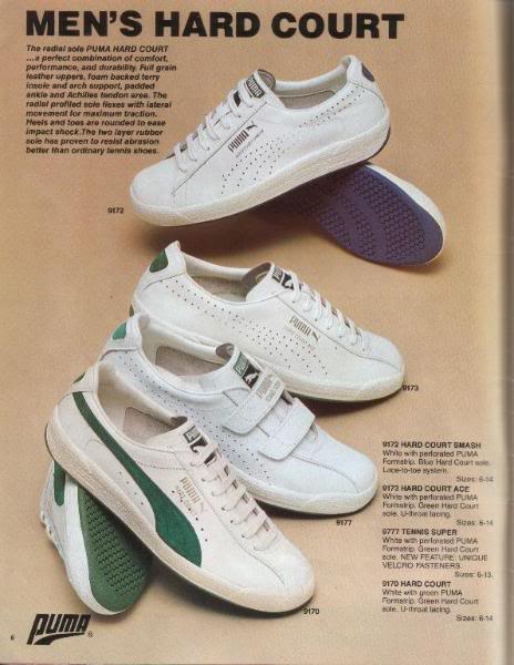 puma tennis court shoes