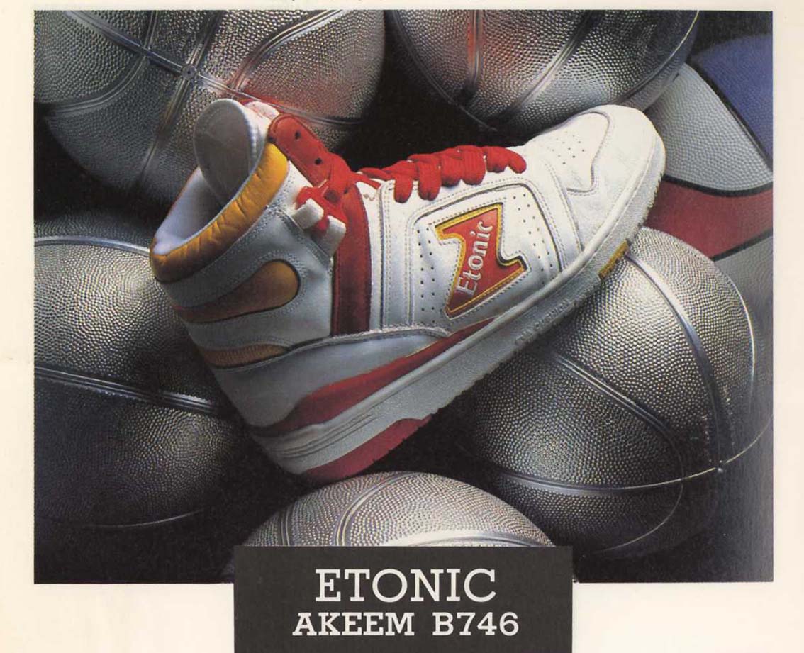 Etonic Akeem (Hakeem Olajuwon’s Sig Shoe) 1986