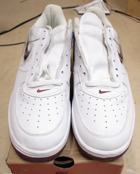 Nike Air Force 1 White/Red 1998 “Jewel”