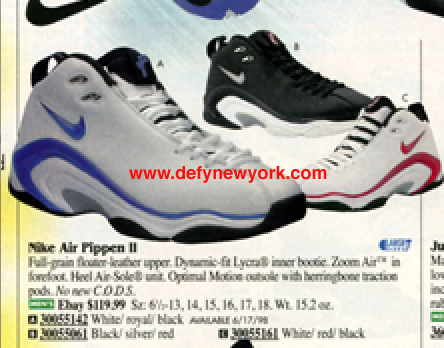 Nike Air Zoom Pippen II Original 1998