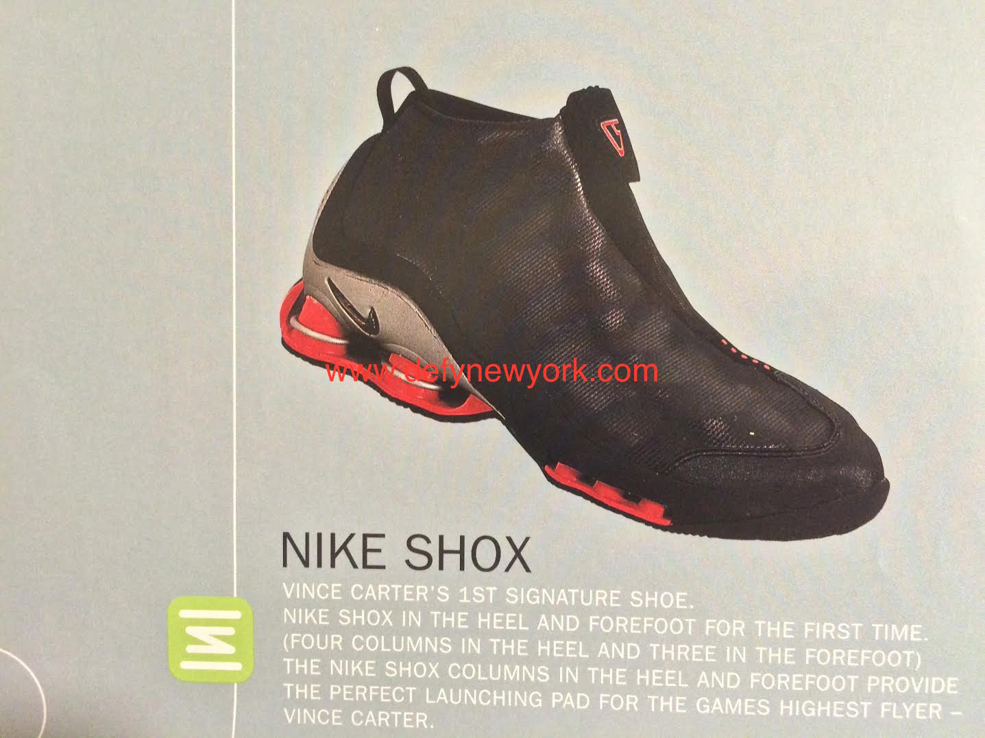 What Pros Wear: Vince Carter's Nike Shox VC 1 Shoes - What Pros Wear