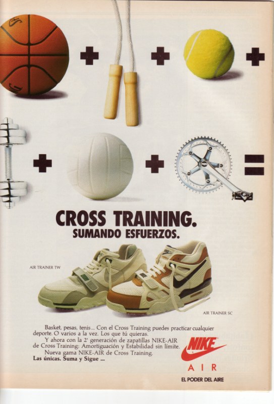 1988 nike cross trainers