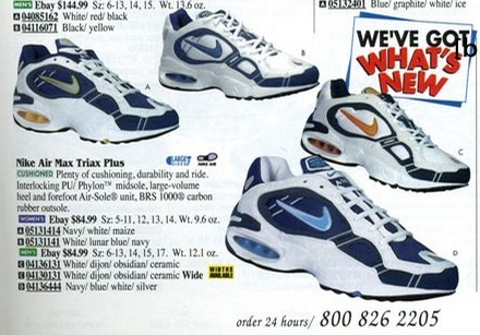 Nike Air Max Triax Plus Running Shoe 1998