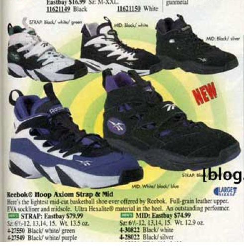 Reebok Hoop Axiom Strap & Mid Basketball Shoe 1996 : DeFY. New York ...