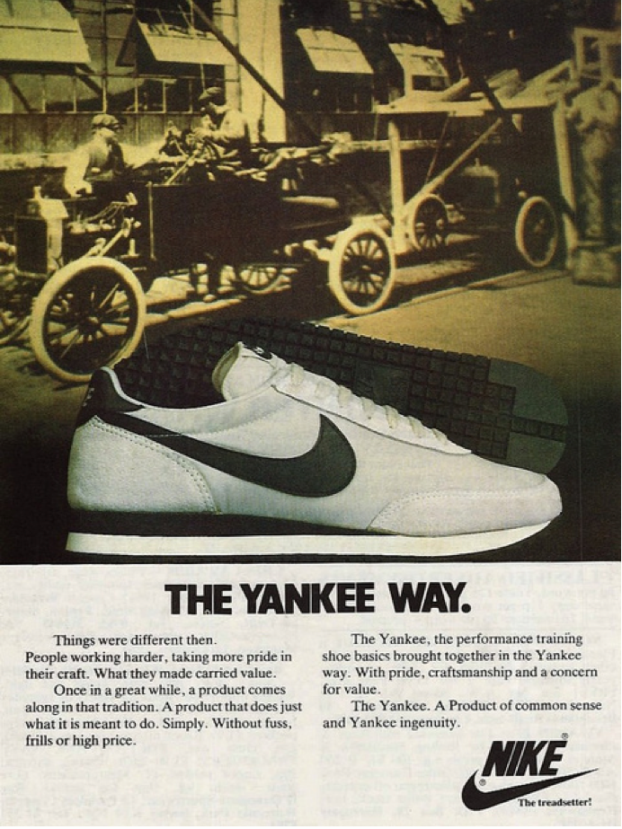 Vintage 1980 Nike Yankee - Shoes Your Vintage