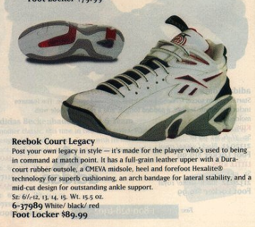 Reebok Hexalite Tennis Sneaker