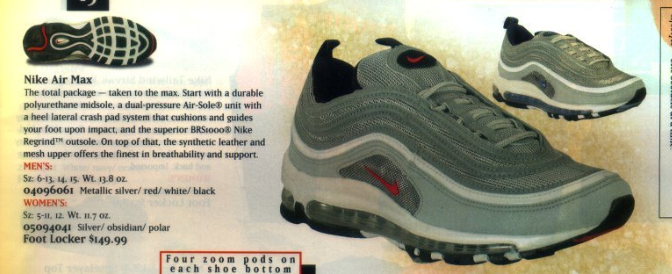 Nike Air Max 97 Original Release 1997