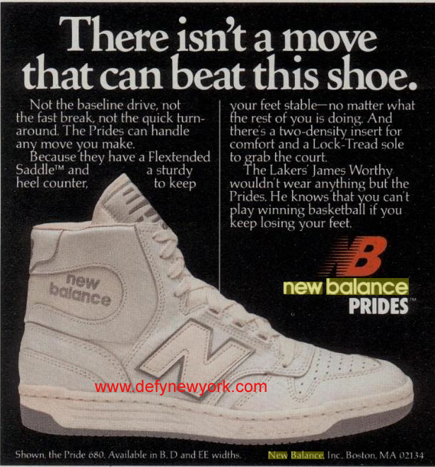 New Balance Pride 680 Basketball Shoe 1984