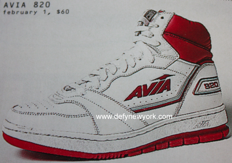 Avia 820 Basketball Sneaker Retro 2002