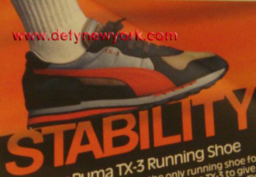 Puma TX-3 Running Shoe 1985