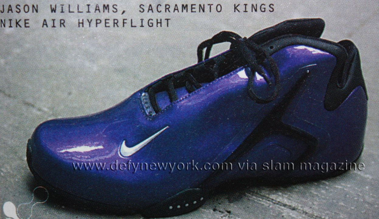 Nike Air Hyperflight Purple Black Jason Williams 2001