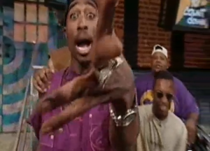 tupac purple shirt