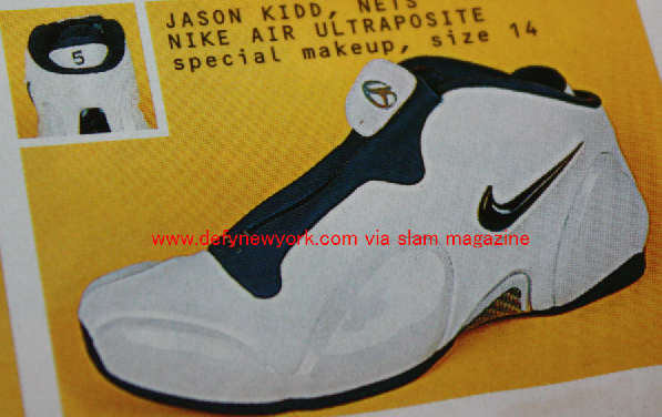 Paragraaf het beleid slaaf Nike Air Ultraposite Basketball Shoe White Navy 2003-2004