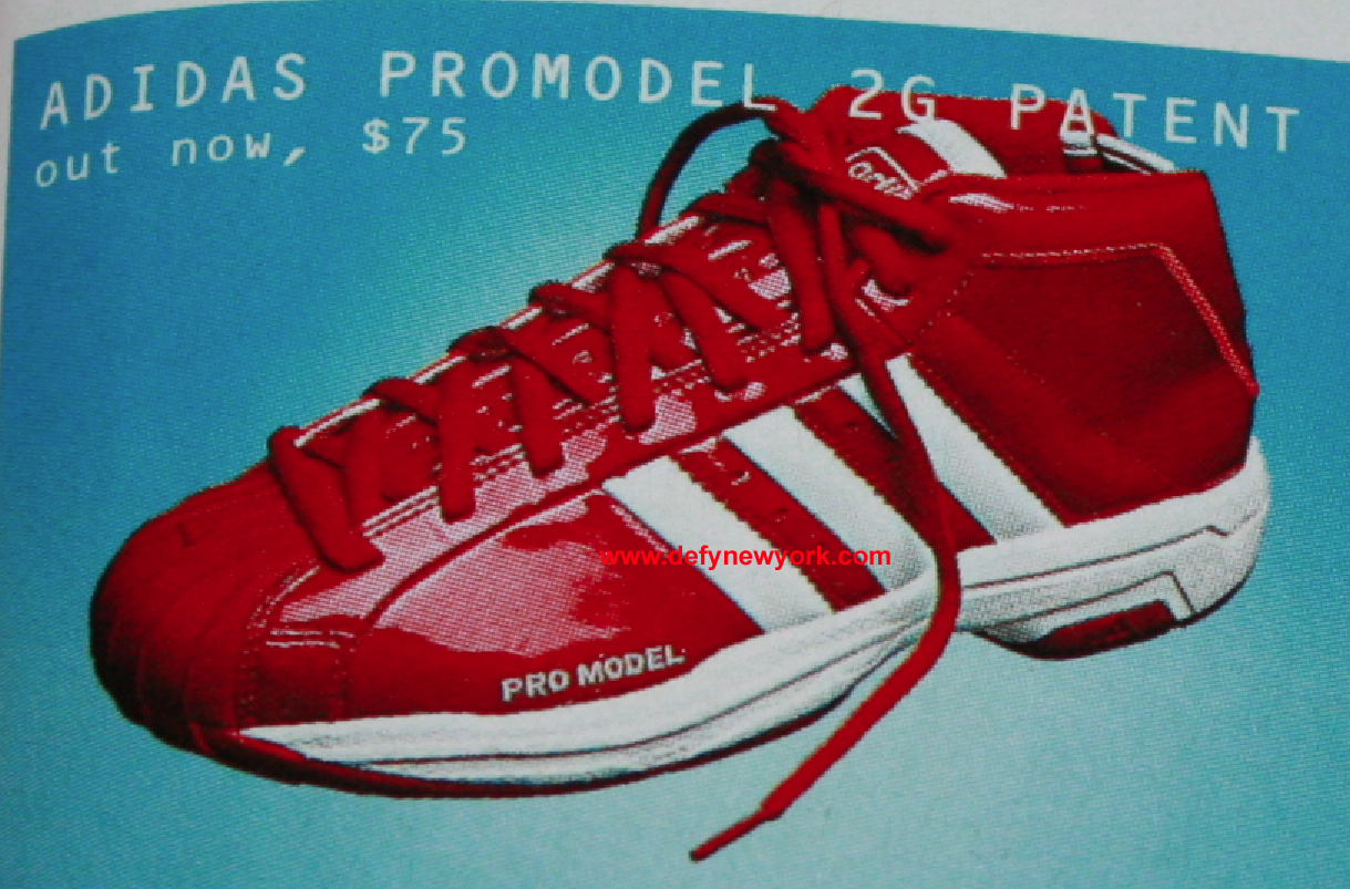 adidas pro model 2g red