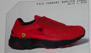 fila ferrari trainers