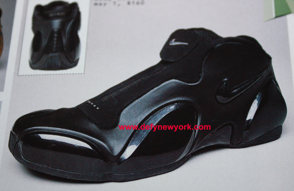 Nike Ultraposite Black/Black Basketball Shoe 2003