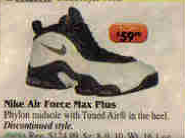 Nike Air Force Max Plus Basketball Shoe 