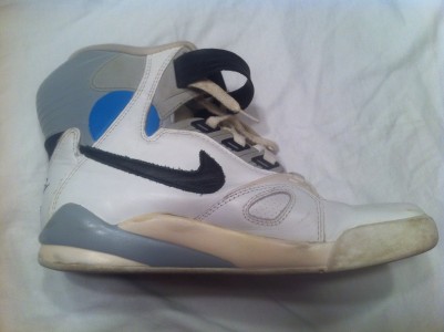 Nike Air Pressure Rare Sample White/Grey/Blue 1989