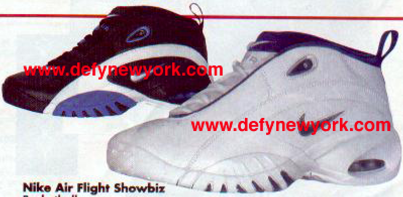 Nike Air Flight Showbiz Basketball Sneaker 2000
