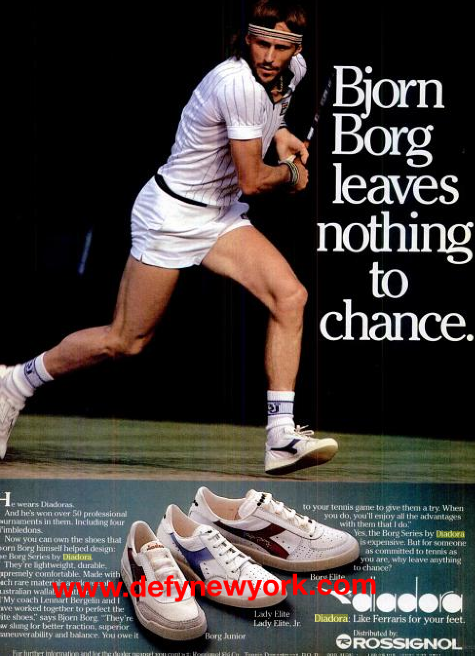 nieuwigheid Verleden Lijm Diadora Bjorn Borg Borg Elite, Borg Junior and Lady Elite Tennis Shoe 1983