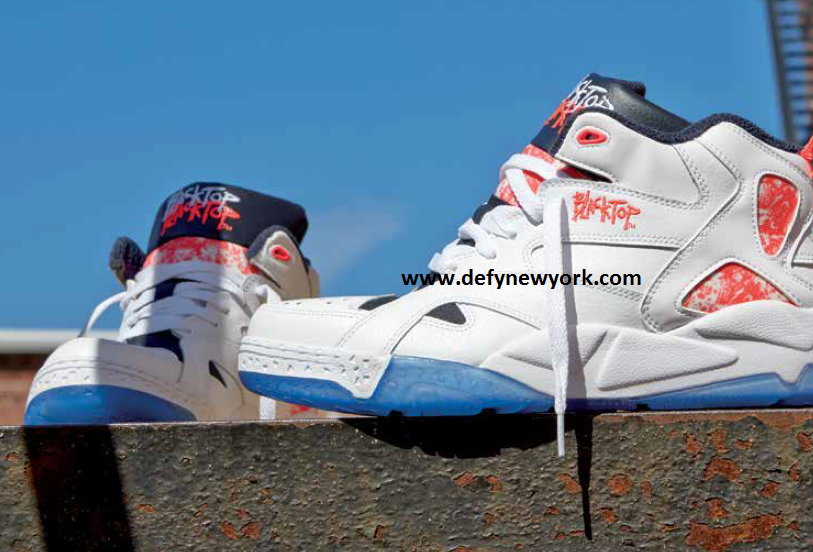 Reebok Boulevard Retro 2014 White Punch Pink Reebok Navy