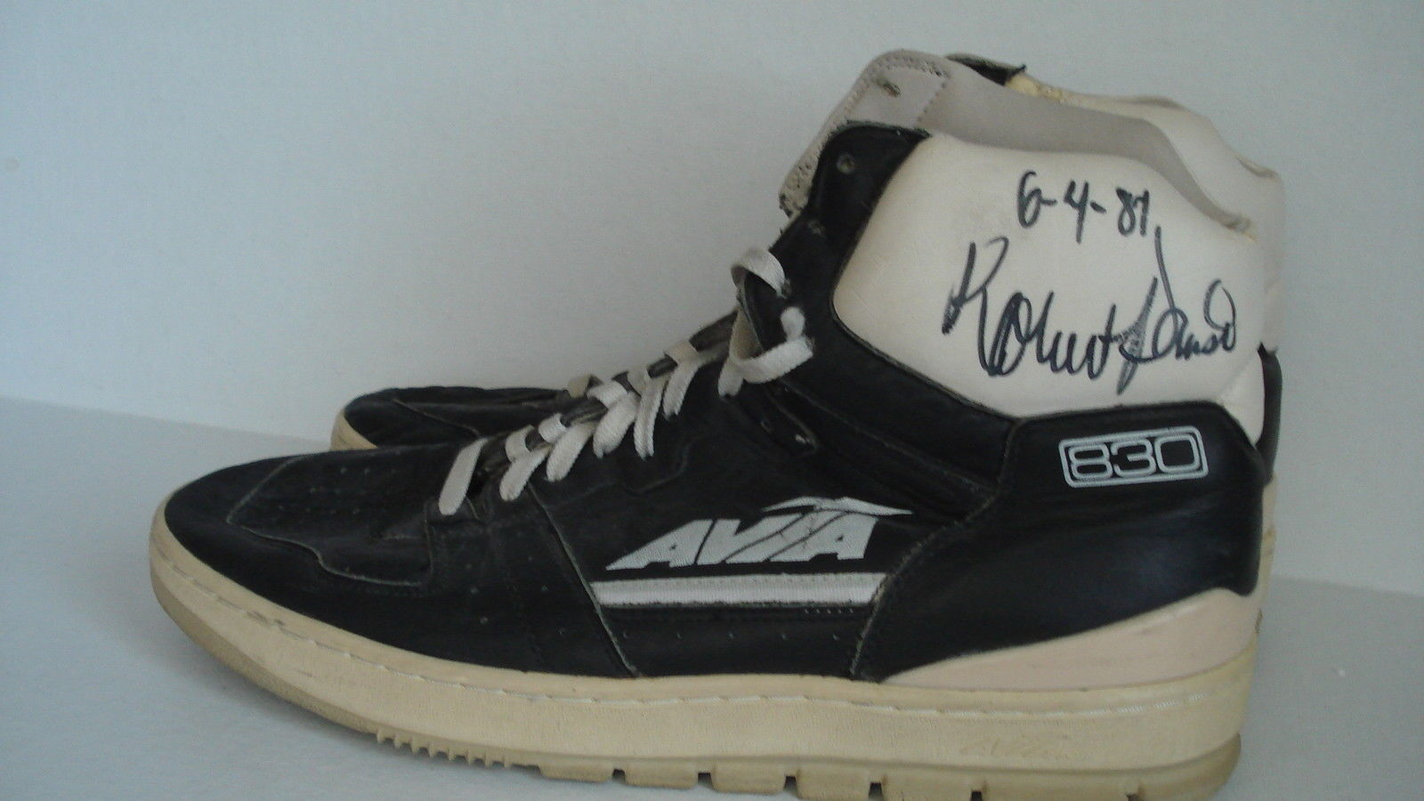 Autographed Avia 830 Shoes 