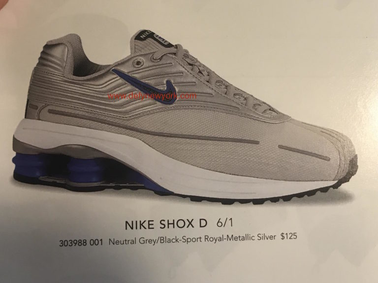 Nike Shox D Running Shoe 2002