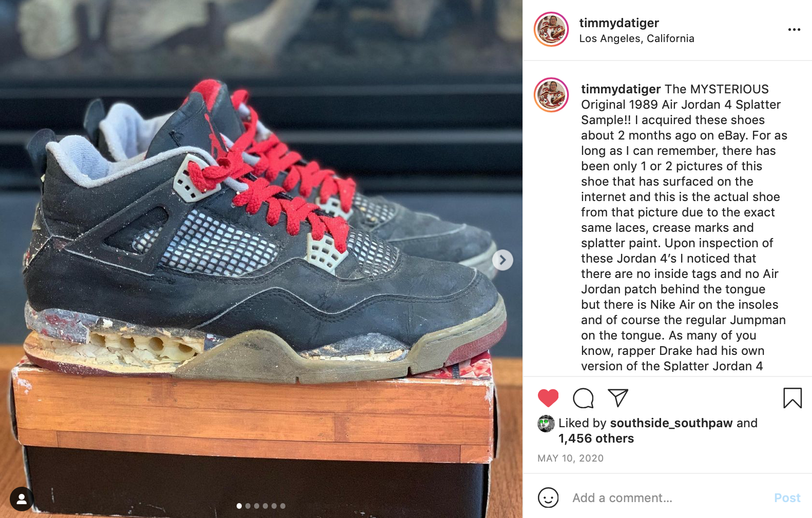 MYTH BUSTED: The Real Story Behind The Original Nike Air Jordan IV  'Splatter' OVO “Sample” And Mysterious Jordan V